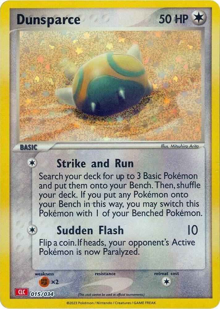 Dunsparce [Trading Card Game Classic] 015/034