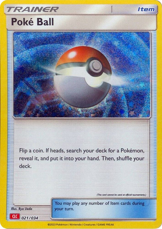 Poke Ball (CLC) [Trading Card Game Classic] 021/034