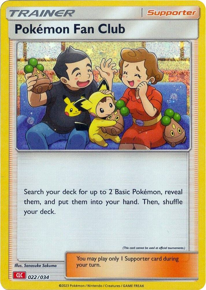 Pokemon Fan Club (CLC) [Trading Card Game Classic] 022/034