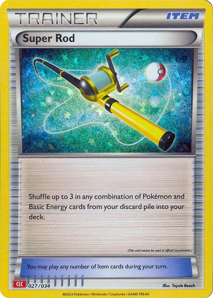 Super Rod (CLC) [Trading Card Game Classic] 027/034