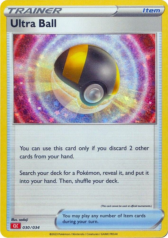Ultra Ball (CLC) [Trading Card Game Classic] 030/034