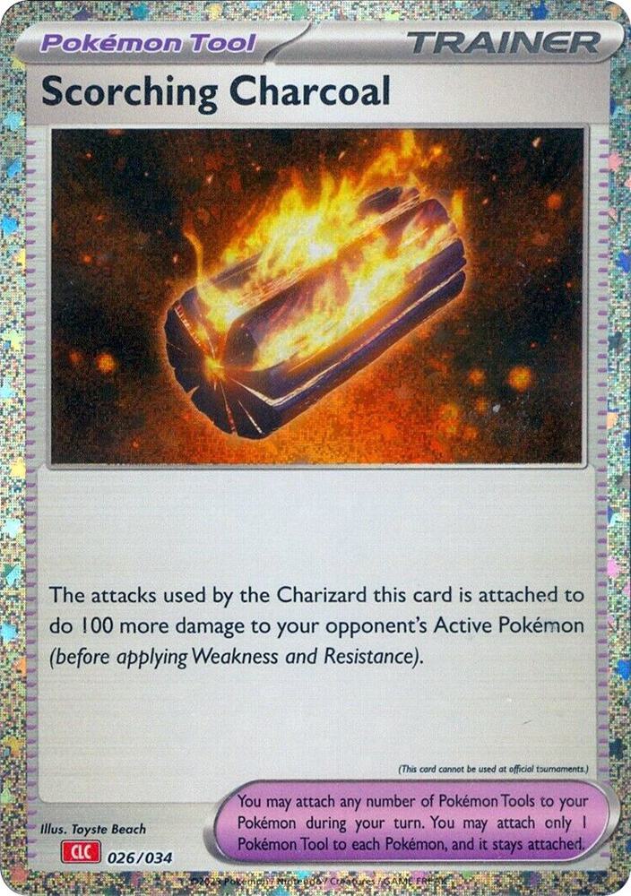 Scorching Charcoal [Trading Card Game Classic] 026/034