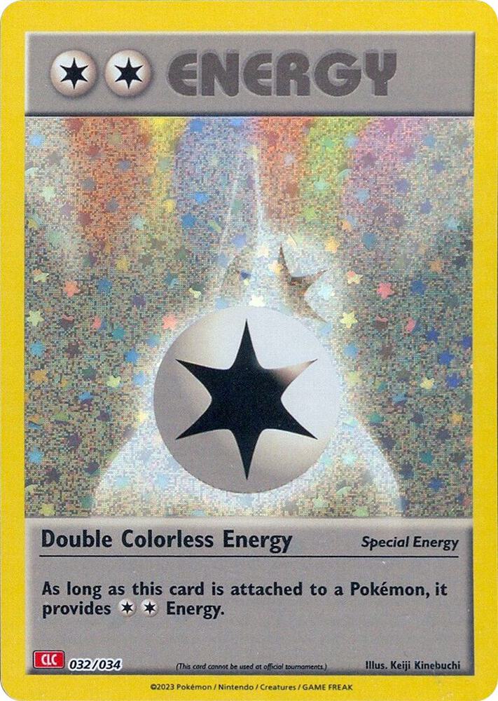 Double Colorless Energy (CLC) [Trading Card Game Classic] 032/034