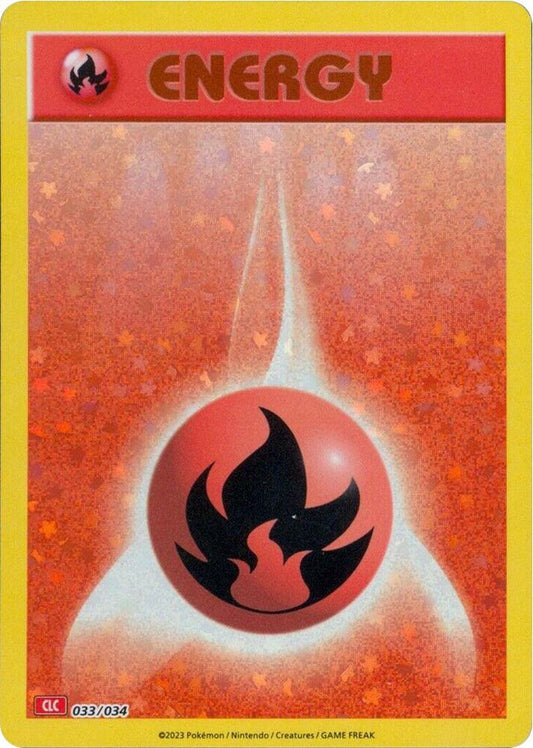 Basic Fire Energy [Trading Card Game Classic] 033/034
