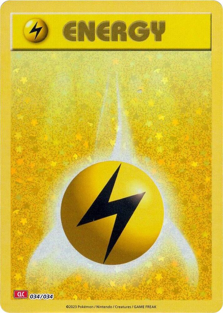 Basic Lightning Energy [Trading Card Game Classic] 034/034