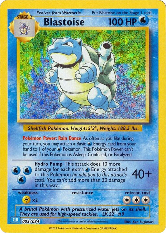 Blastoise [Trading Card Game Classic] 003/034