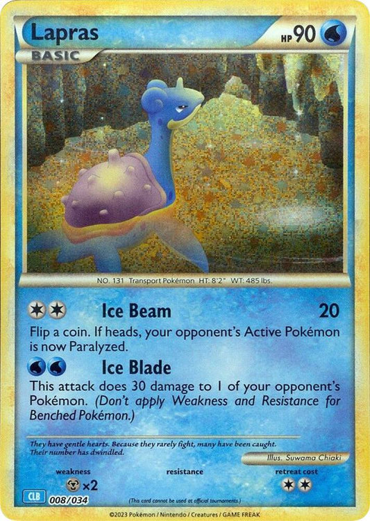 Lapras [Trading Card Game Classic] 008/034