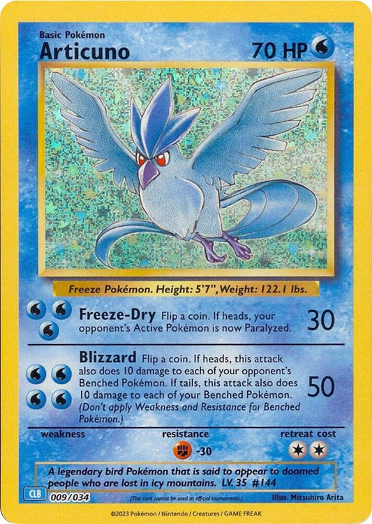 Articuno [Trading Card Game Classic] 009/034