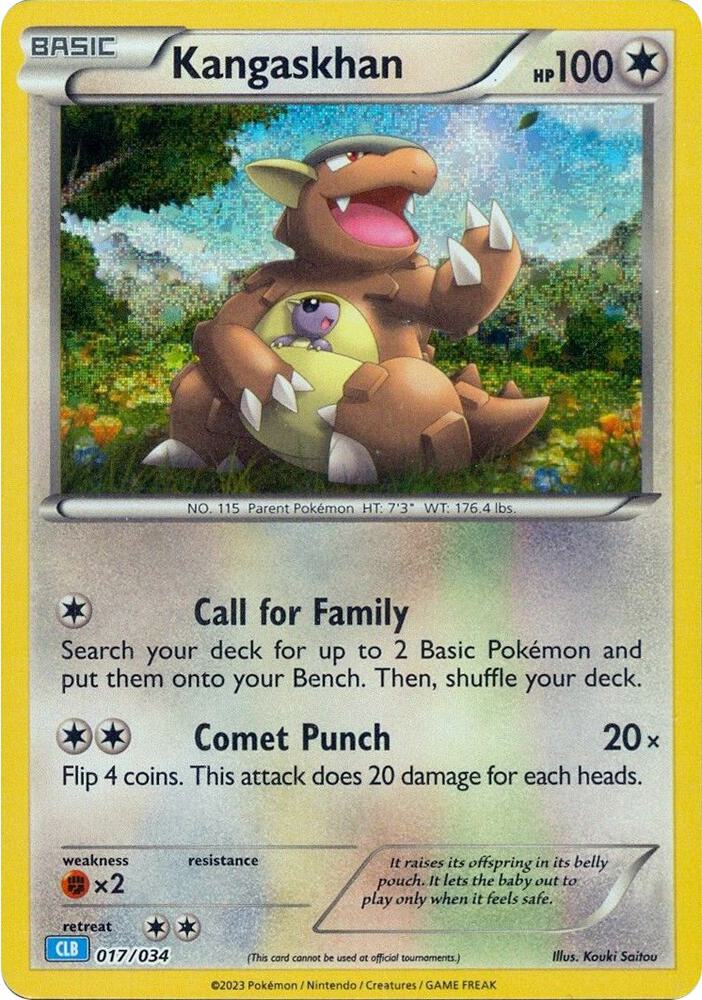 Kangaskhan [Trading Card Game Classic] 017/034