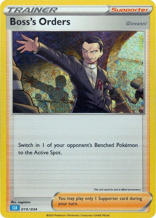 Boss's Orders (CLB) [Trading Card Game Classic] 019/034