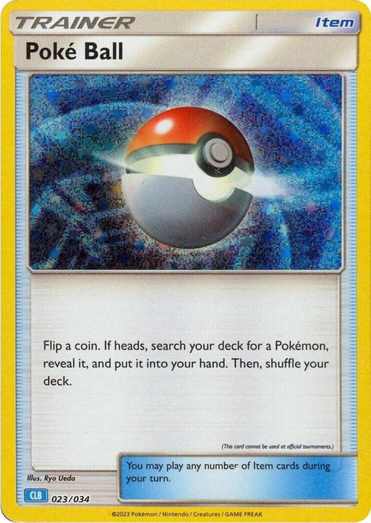 Poke Ball (CLB) [Trading Card Game Classic] 023/034