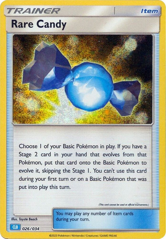 Rare Candy (CLB) [Trading Card Game Classic] 026/034