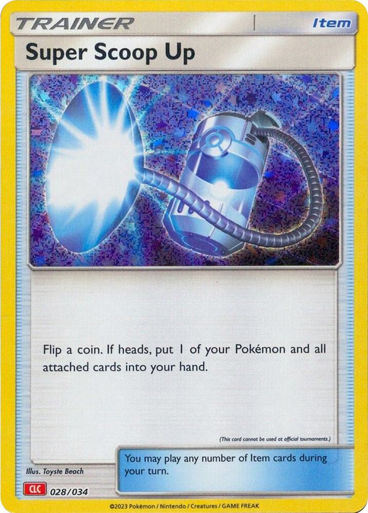 Super Scoop Up [Trading Card Game Classic] 028/034