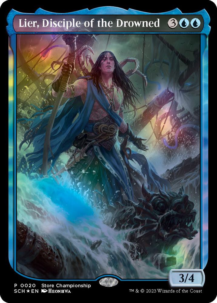 Lier, Disciple of the Drowned [Game Day & Store Championship Promos] 20