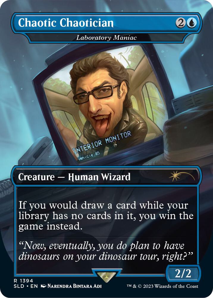 Chaotic Chaotician - Laboratory Maniac [Secret Lair Drop Series] 1394
