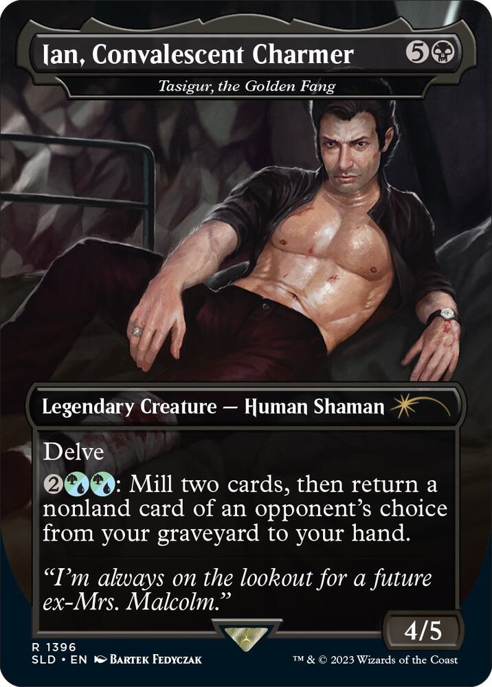 Ian, Convalescent Charmer - Tasigur, the Golden Fang [Secret Lair Drop Series] 1396