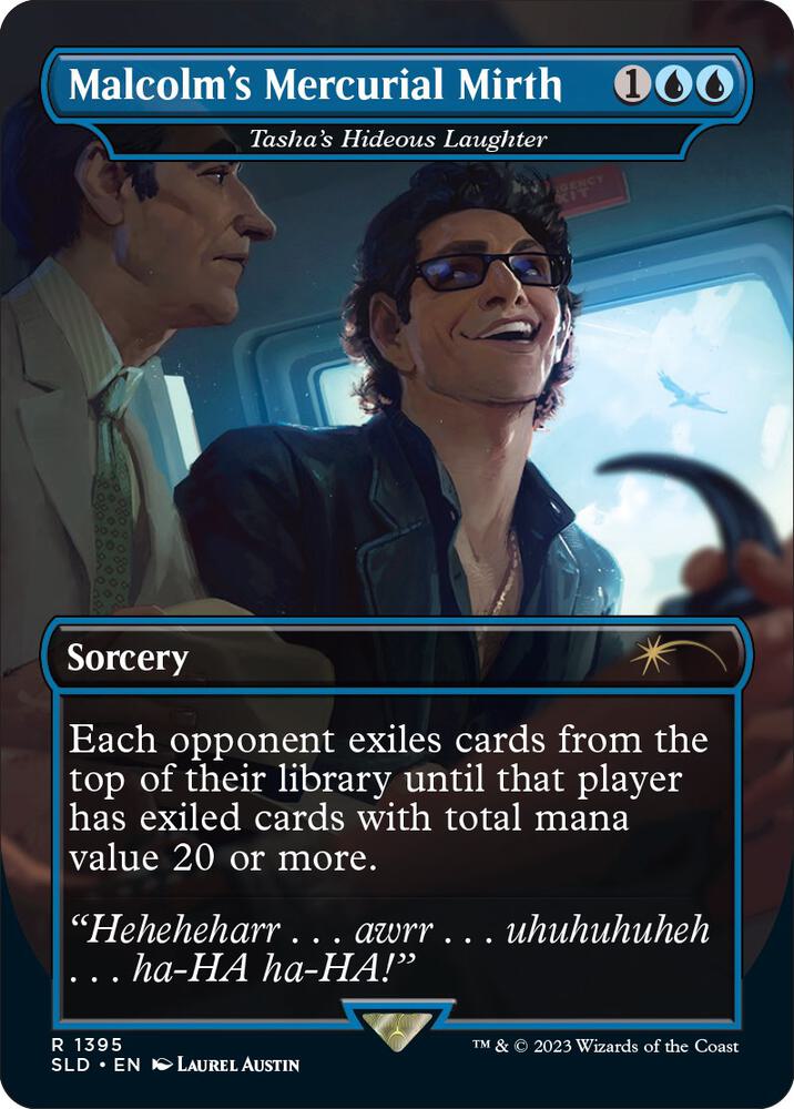Malcolm's Mercurial Mirth - Tasha's Hideous Laughter [Secret Lair Drop Series] 1395
