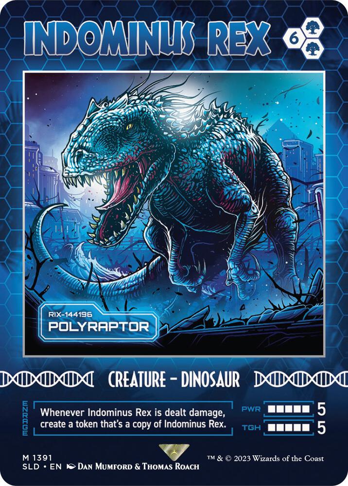 Indominus Rex - Polyraptor [Secret Lair Drop Series] 1391