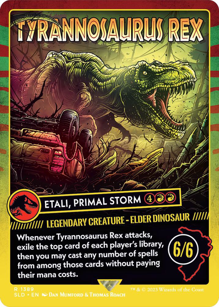 Tyrannosaurus Rex - Etali, Primal Storm [Secret Lair Drop Series] 1389