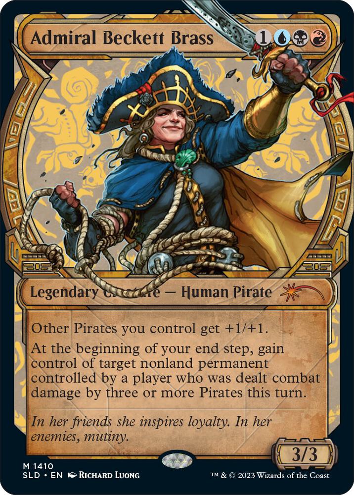 Admiral Beckett Brass [Secret Lair Drop Series] 1410