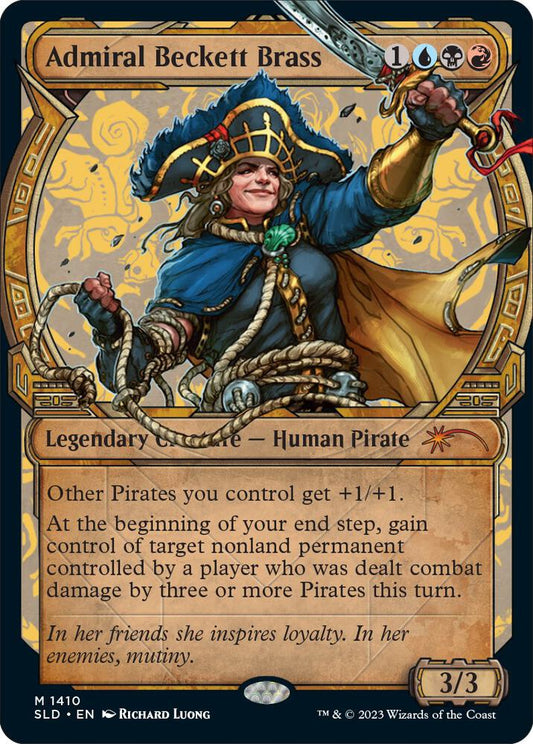 Admiral Beckett Brass [Secret Lair Drop Series] 1410