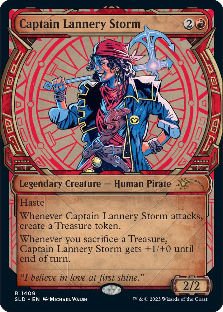 Captain Lannery Storm [Secret Lair Drop Series] 1409