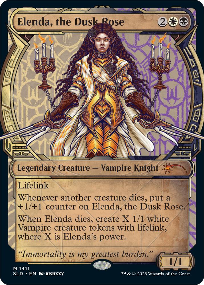 Elenda, the Dusk Rose [Secret Lair Drop Series] 1411