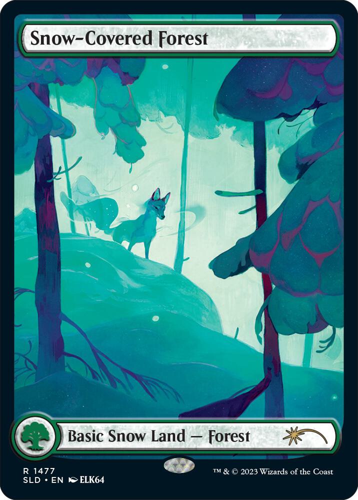 Snow-Covered Forest (1477) [Secret Lair Drop Series] 1477