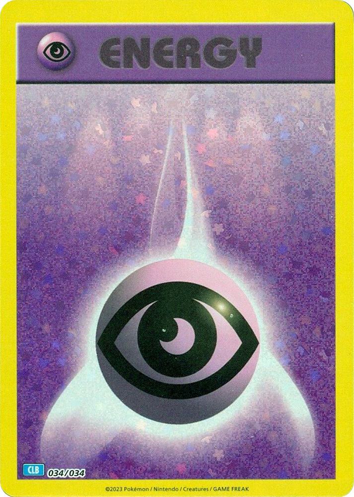 Basic Psychic Energy [Trading Card Game Classic] 034/034
