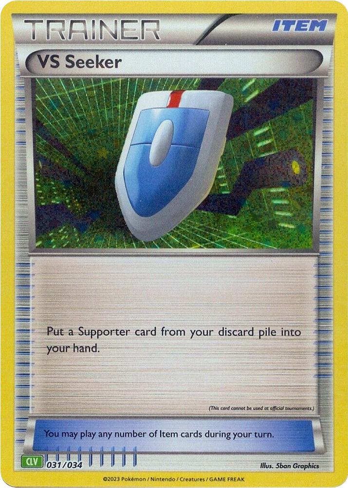 VS Seeker (CLV) [Trading Card Game Classic] 031/034