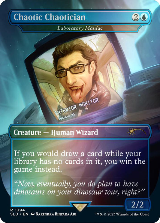 Chaotic Chaotician - Laboratory Maniac (Rainbow Foil) [Secret Lair Drop Series] 1394