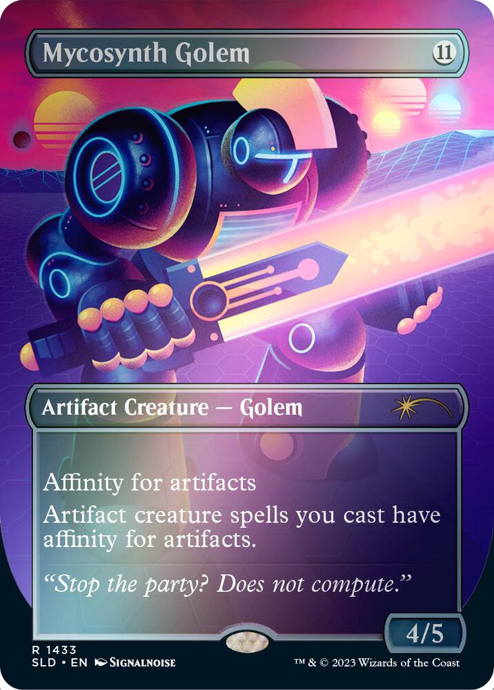 Mycosynth Golem (Rainbow Foil) [Secret Lair Drop Series] 1433