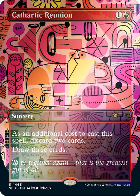 Cathartic Reunion (1465) (Rainbow Foil) [Secret Lair Drop Series] 1465