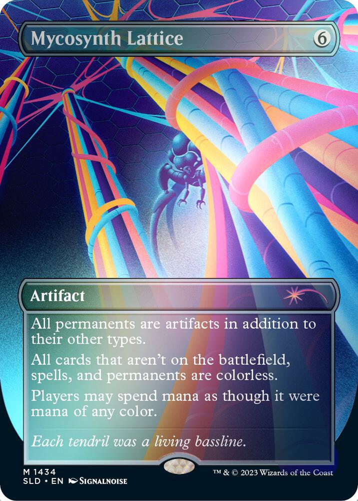 Mycosynth Lattice (Rainbow Foil) [Secret Lair Drop Series] 1434