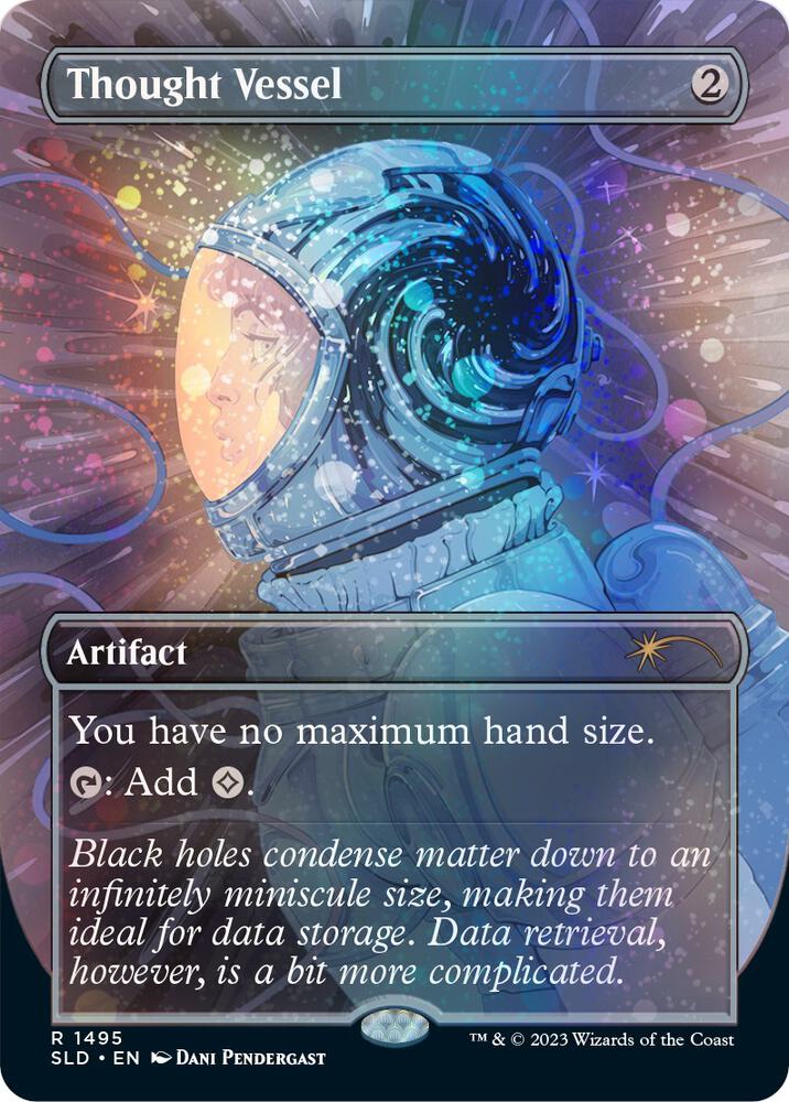 Thought Vessel (1495) (Galaxy Foil) [Secret Lair Drop Series] 1495
