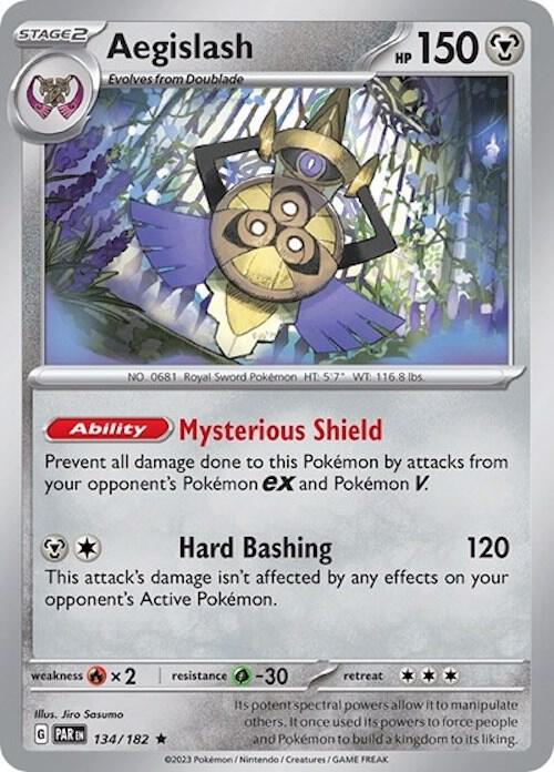 Aegislash - 134/182 (Non-Holo) [Deck Exclusives] 134/182