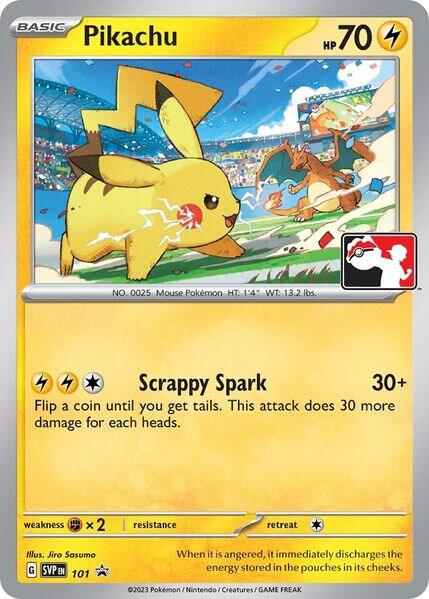Pikachu - 101 [SV: Scarlet & Violet Promo Cards] 101