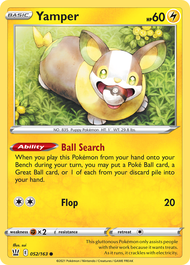 Yamper - 52/163 Battle Styles