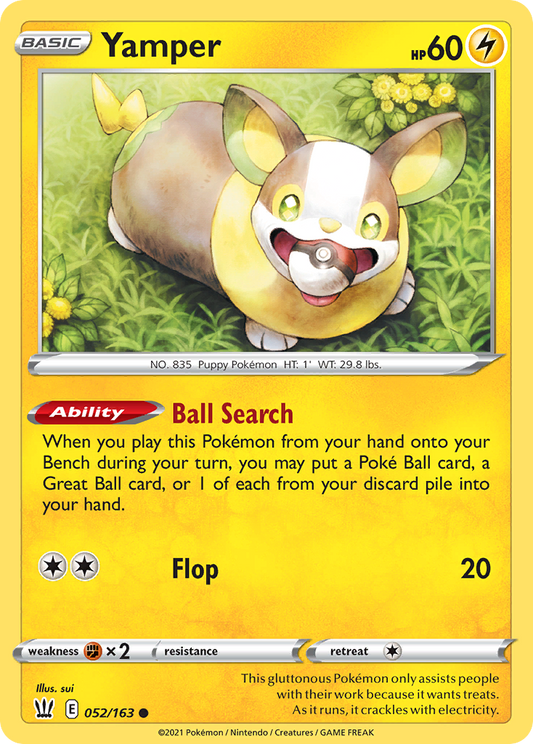 Yamper - 52/163 Battle Styles