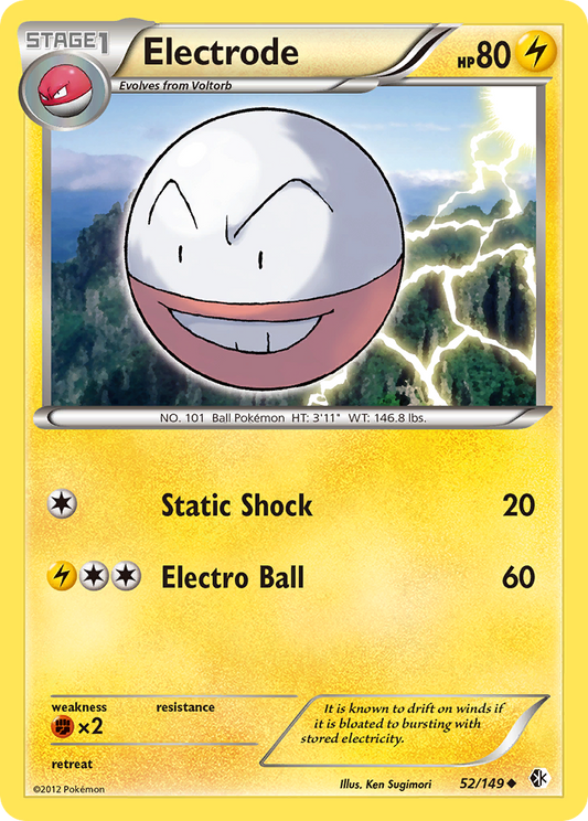 Electrode - 52/149 Boundaries Crossed