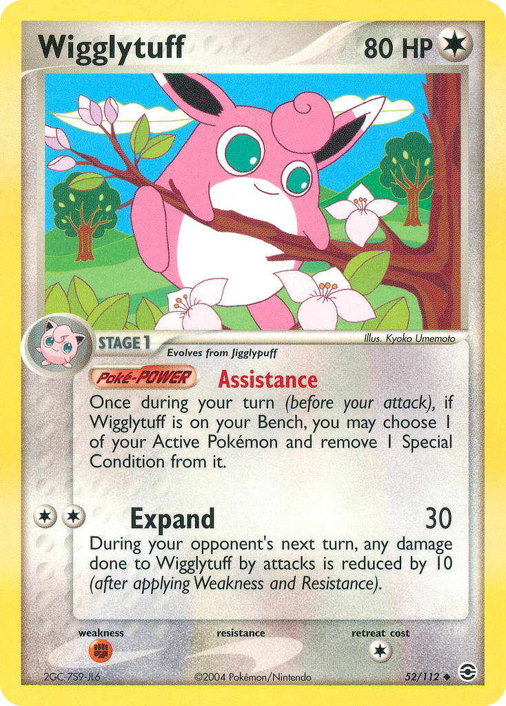 Wigglytuff - 52/112 FireRed & LeafGreen