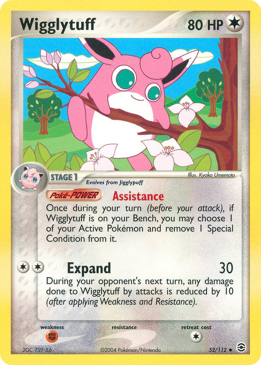 Wigglytuff - 52/112 FireRed & LeafGreen