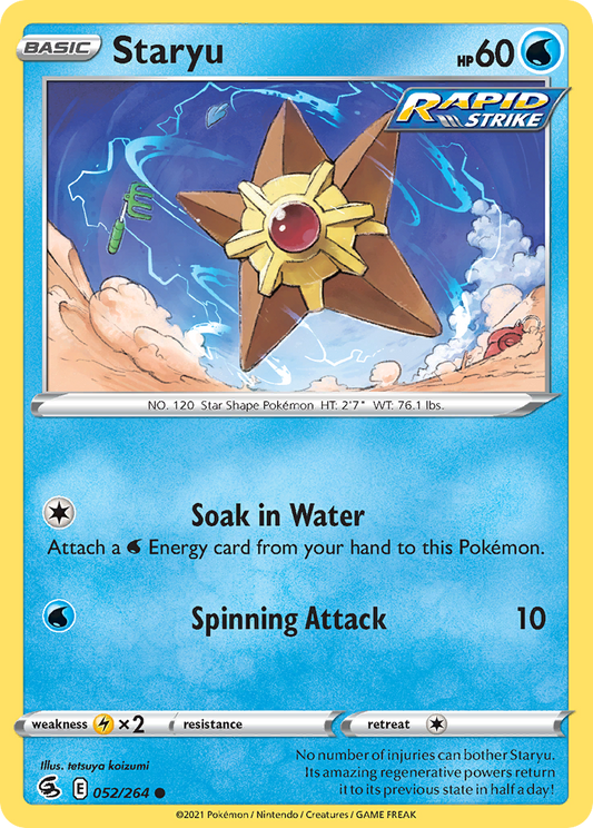 Staryu - 52/264 Fusion Strike