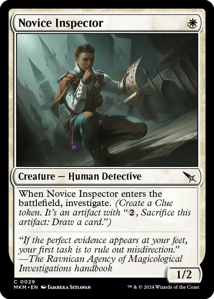 Novice Inspector [Murders at Karlov Manor] 29