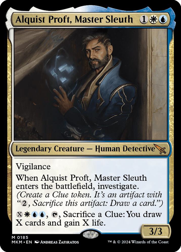 Alquist Proft, Master Sleuth [Murders at Karlov Manor] 185