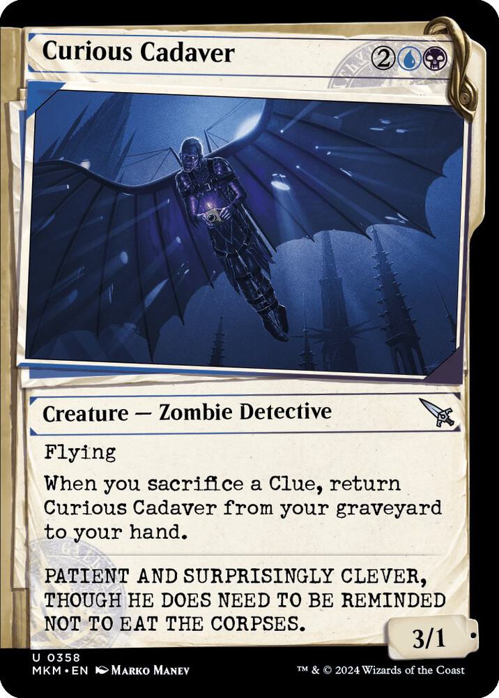 Curious Cadaver (Showcase) [Murders at Karlov Manor] 358