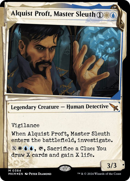 Alquist Proft, Master Sleuth (Showcase) (Invisible Ink) [Murders at Karlov Manor] 384