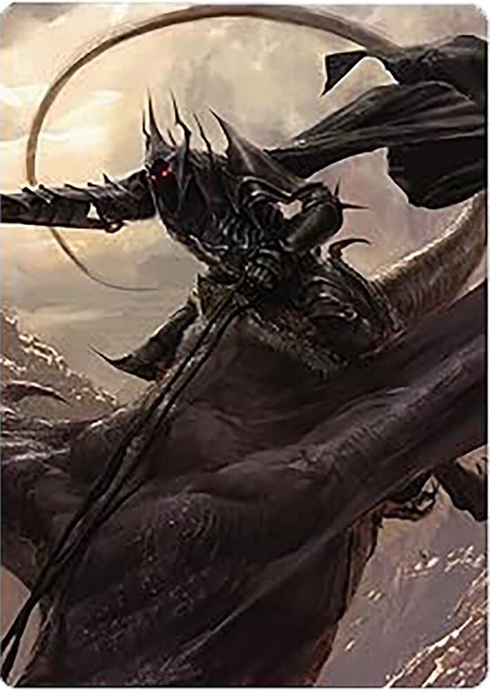 Witch-king, Sky Scourge Art Card [Art Series: Universes Beyond: The Lord of the Rings: Tales of Middle-earth] 21