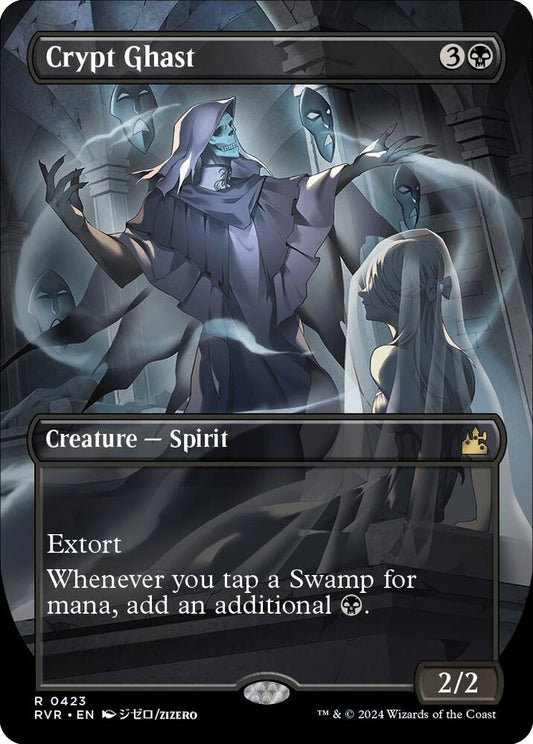 Crypt Ghast (Anime Borderless) [Ravnica Remastered] 423