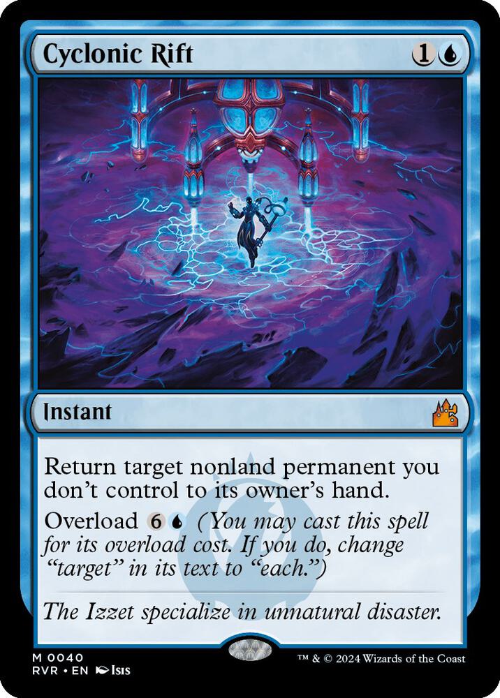 Cyclonic Rift [Ravnica Remastered] 40